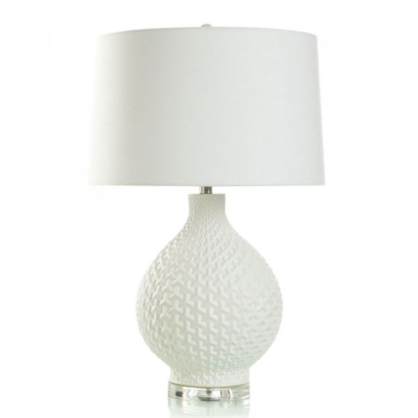 Picture of MATTE SNOW TABLE LAMP