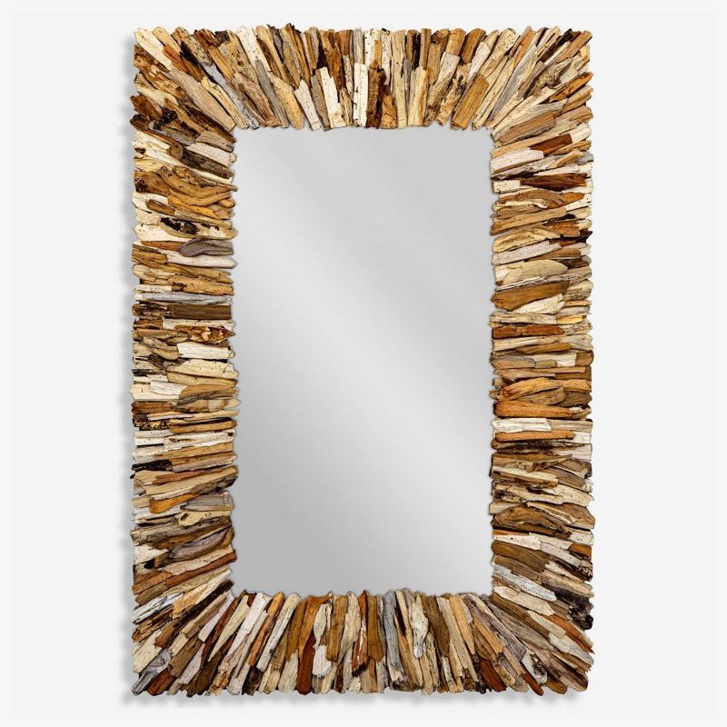 Picture of TEAK BRANCH MIRROR, NATURAL