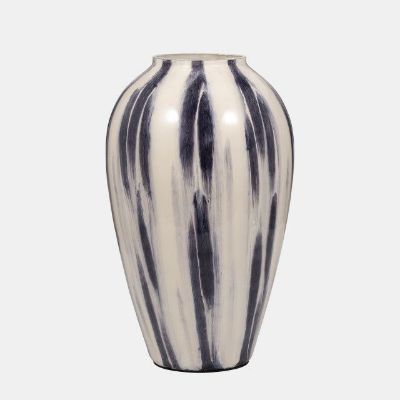 Picture of SMALL GLASS STRIPED VASE