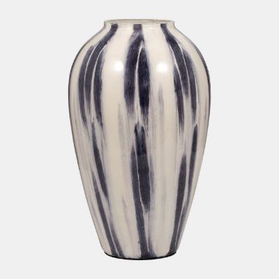 Picture of GLASS STRIPED VASE