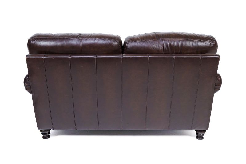 Picture of HILLSBORO ALL LEATHER LOVESEAT