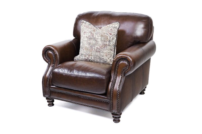 Picture of HILLSBORO ALL LEATHER LIVING ROOM SET