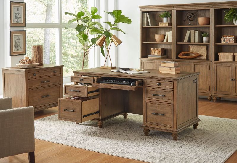 Picture of HUMPHREY 66" EXECUTIVE DESK