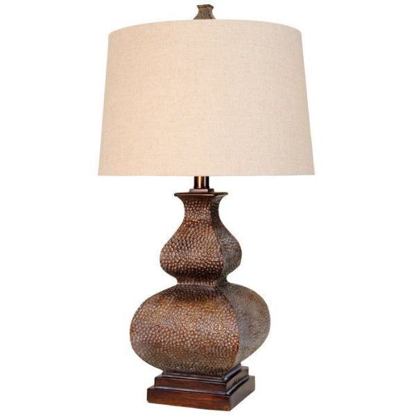 Picture of HAMMERED BRONZE TABLE LAMP